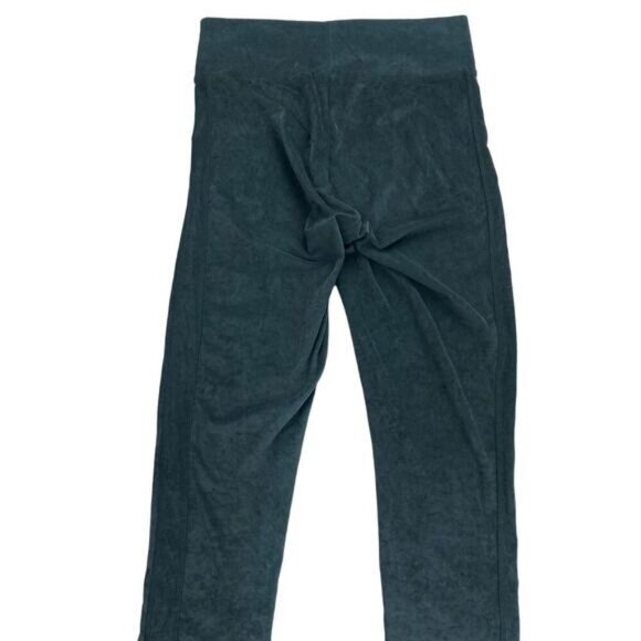 James Perse Knit Velvet Japanese Imported Mid Rise Leggings In Clarington Size 2 - Picture 5 of 5